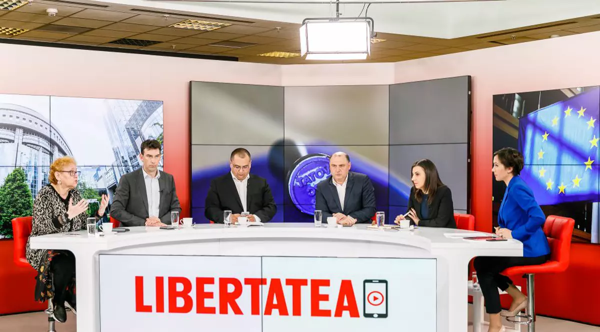 VIDEO | Dezbaterea „EU contez, EU votez”: 5 candidați la europarlamentare au discutat despre fonduri europene, justiție, mari proiecte, prezența la vot. „Pe oameni nu-i interesează ordonanțele, ci WC-ul din curtea școlii”