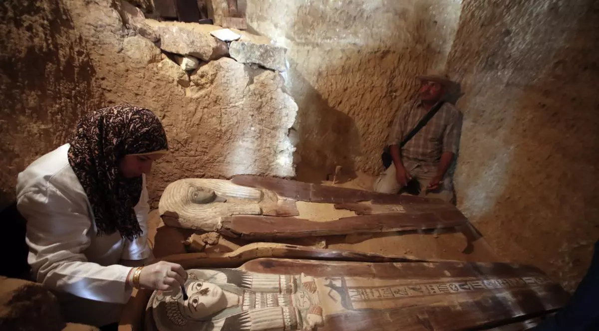 Descoperire uimitoare în apropierea piramidelor din Giza