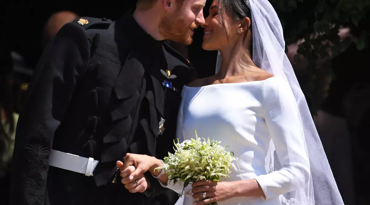 Meghan Markle și Prințul Harry, fotografii nemaivăzute de la nuntă