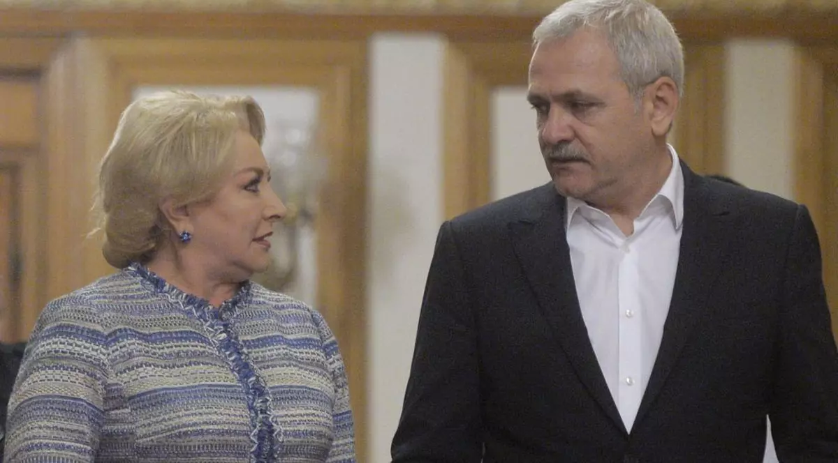 Liviu Dragnea și Viorica Dancila