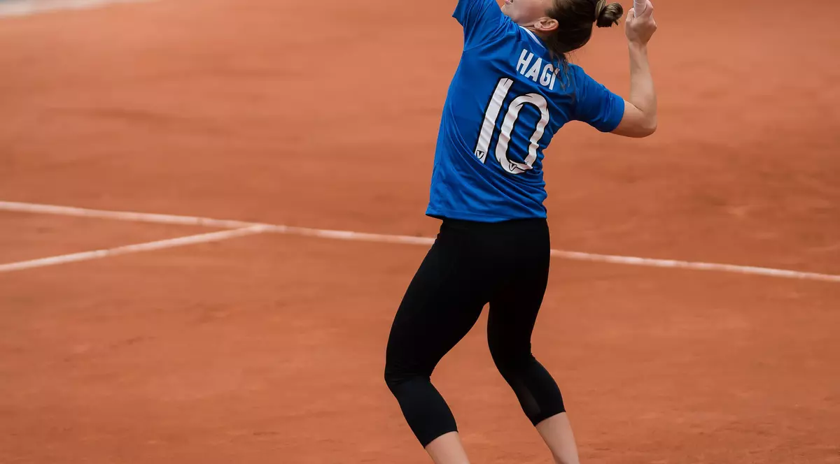 Simona Halep e cu Gică Hagi la Paris: ”A fost idolul meu în viață!”