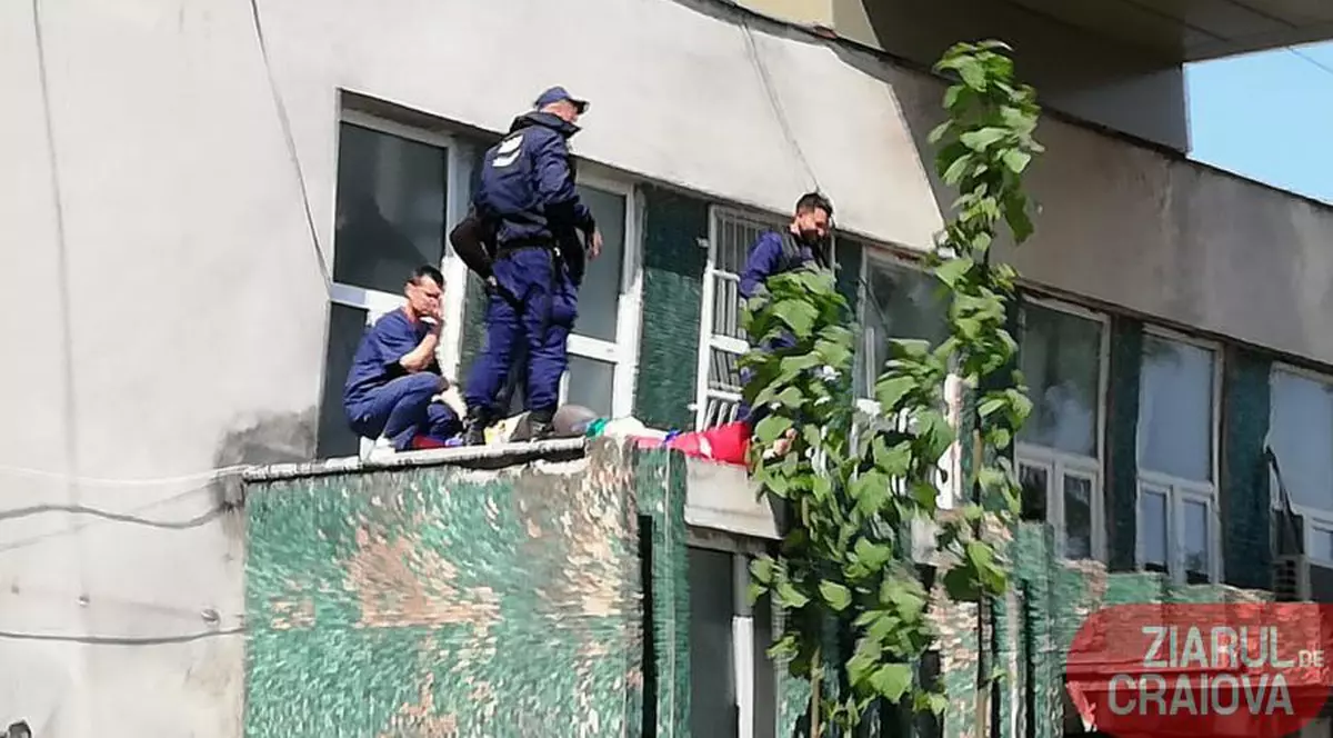 Un bărbat s-a aruncat de pe clădirea Spitalului de Urgență din Craiova