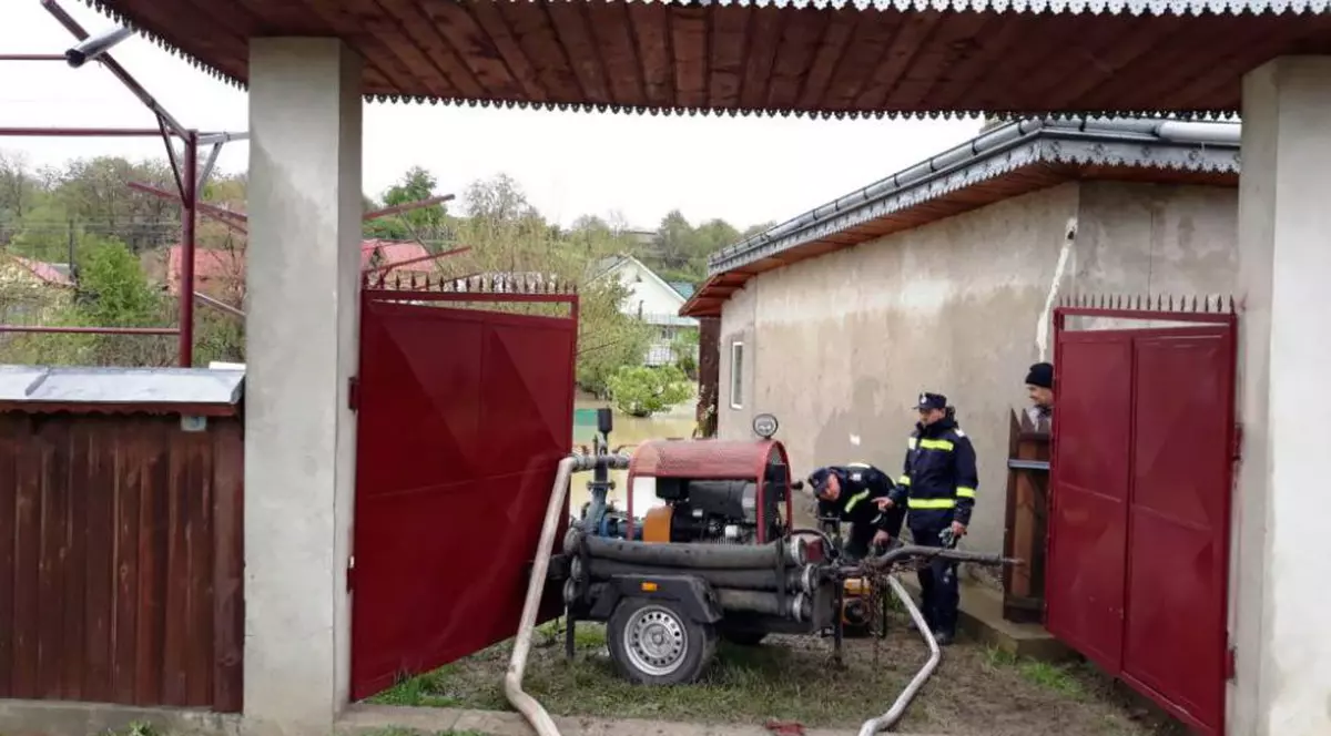 Centrul de Arest Preventiv al IPJ a fost inundat.