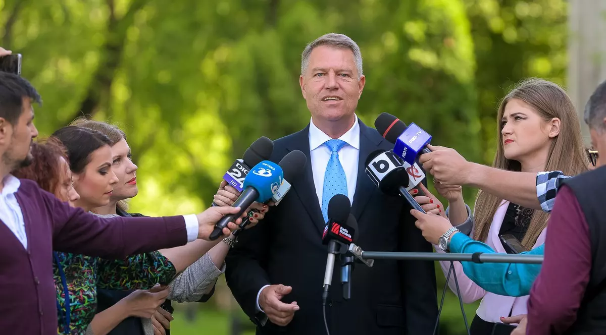 Klaus Iohannis, declarații de presă la Palatul Cotroceni