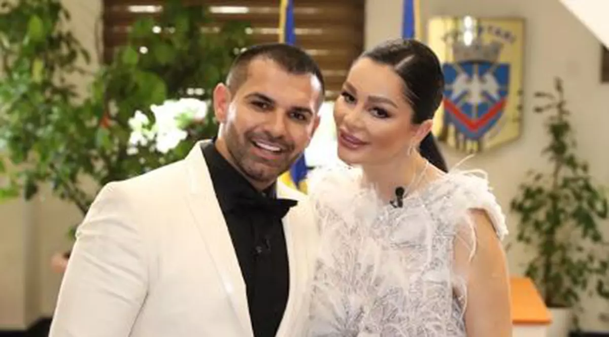 Primul eveniment public la care s-au afișat Brigitte sfăt și Florin Pastramă după ce s-au căsătorit