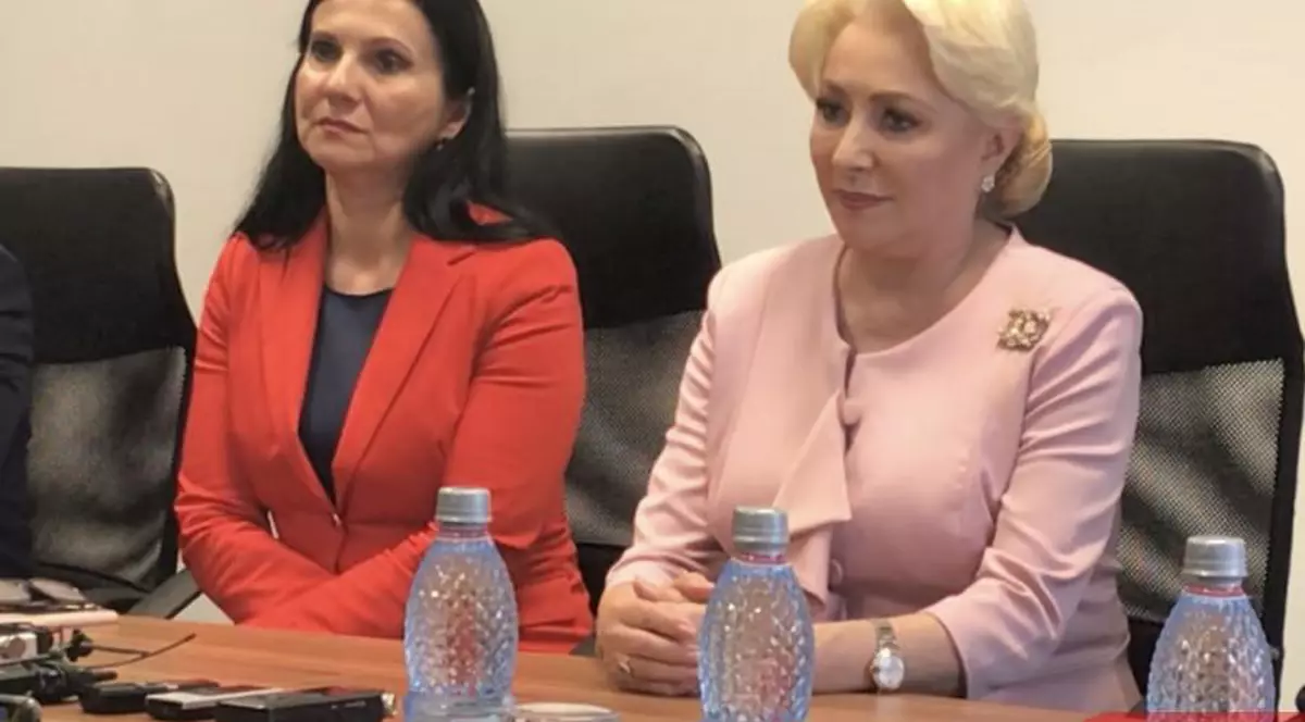 Viorica Dăncilă a făcut o gafă în Zalău