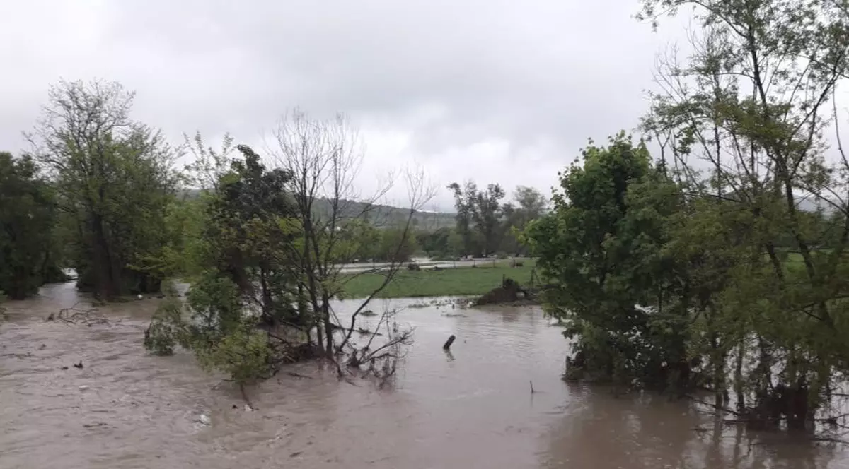 Cod roșu de inundații în județul Bistrița Năsăud