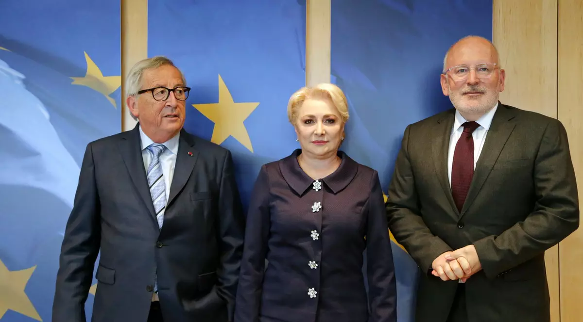 Angajamentul Vioricăi Dăncilă în faţa oficialilor de la Bruxelles: "De a nu avansa reformele controversate din sistemul judiciar și reluarea imediată a dialogului în cadrul MCV"