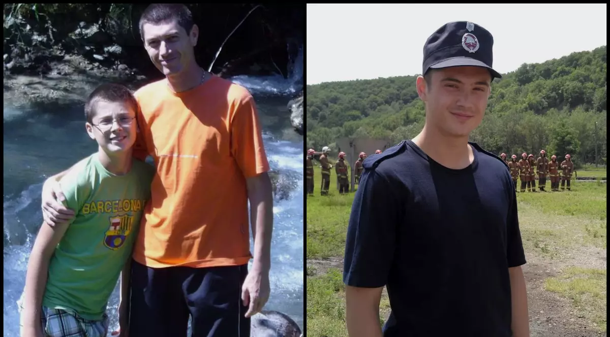 Fiul pompierului care a murit salvând doi muncitori va fi, în două luni, subofiţer ISU. Andrei Boitan și-a respectat  promisiunea făcută la 13 ani!