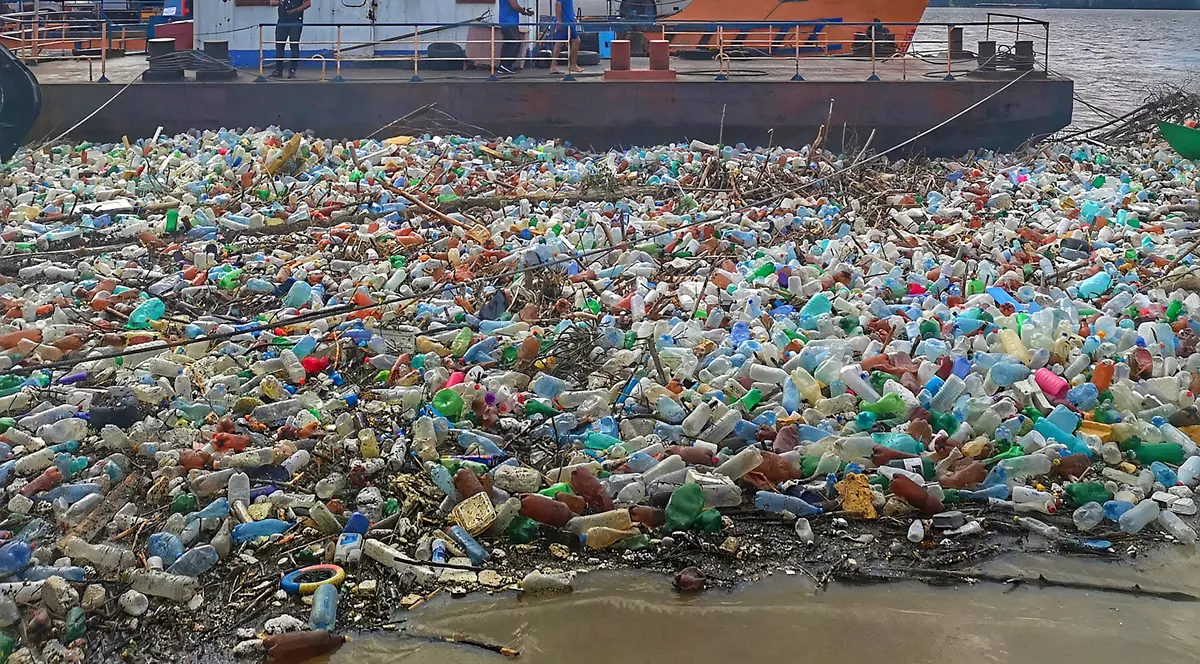 Dunărea este plină de gunoaie la Galați. Oamenii semnalează, cu imagini, că „plânge Dunărea”, dar autoritățile susțin că problema a fost rezolvată!