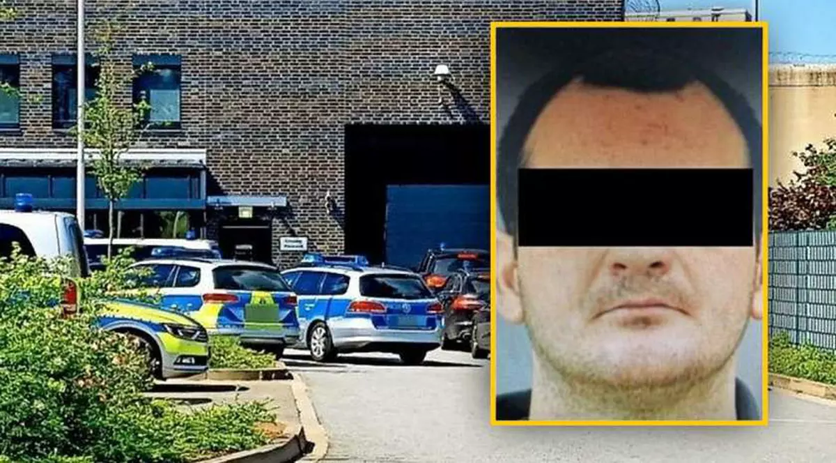 Un deținut român a luat-o ostatică pe o femeie