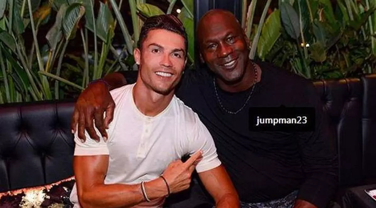 Cristiano Ronaldo s-a întâlnit cu Michael Jordan