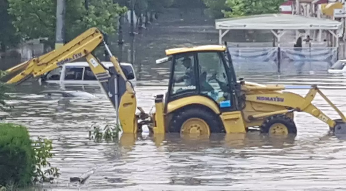 VIDEO/ Inundații în Cernavodă