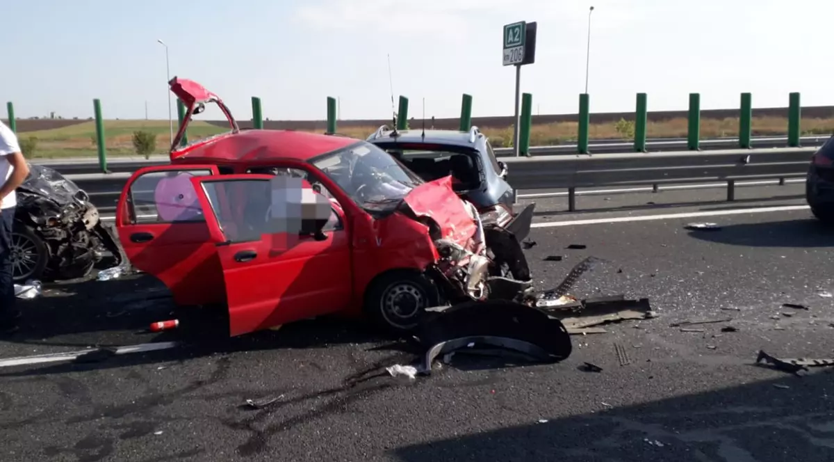 Accident pe autostrada București Constanța, a intervenit elicopterul SMURD