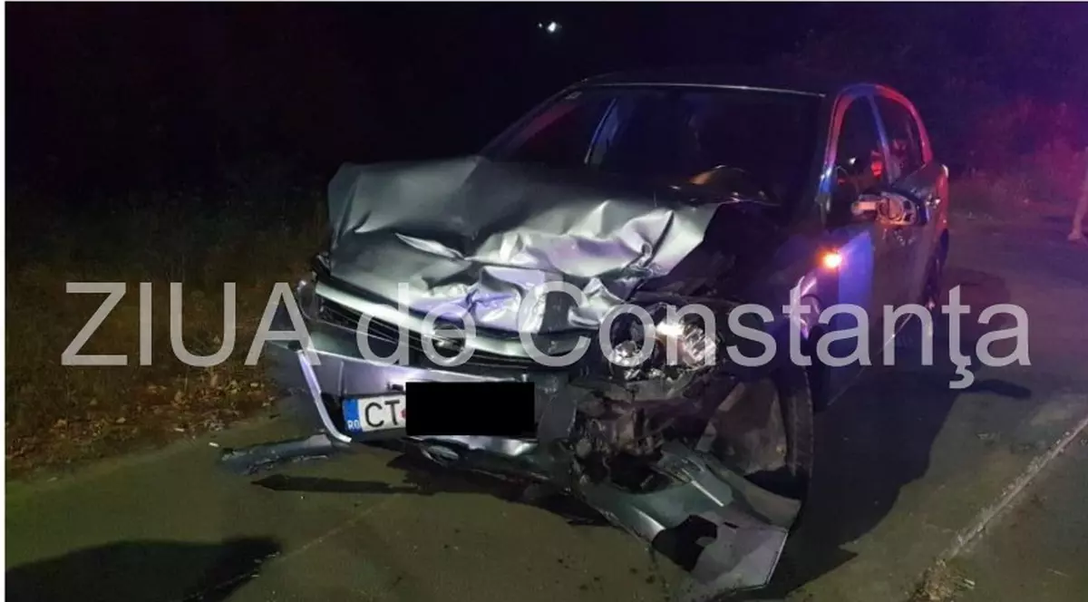 Bărbat încătușat în Mamaia, după un accident rutier