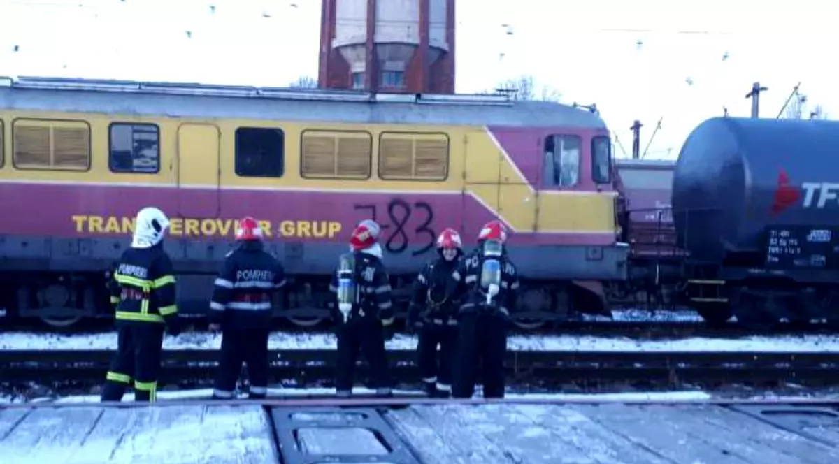 Scurgeri dintr-un vagon cu propilenă, în gara Caracal