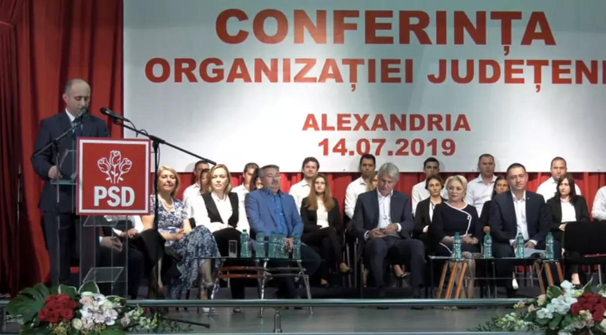 VIDEO | Invitat de la ALDE, în conferinţa de alegeri de la PSD Teleorman: "Bună ziua, Partidului Socialist Democrat!” Ecaterina Andronescu a vorbit despre realizările judeţului "Alexandria"