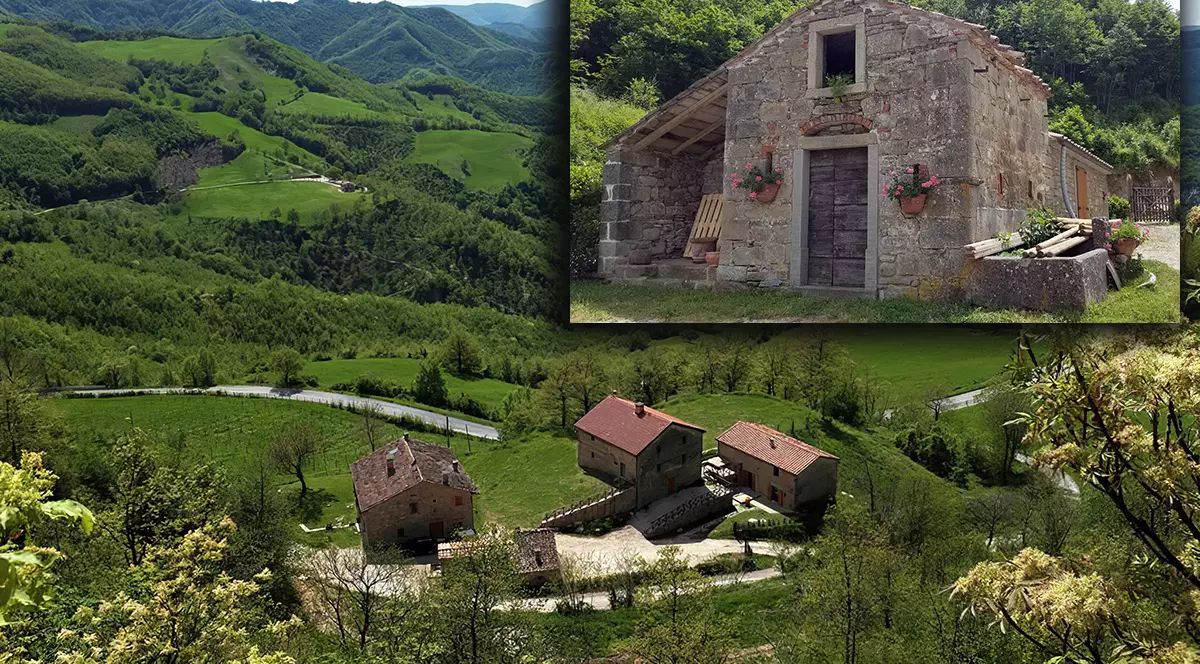 Am stat la ferma pe unde treceau, acum aproape 1.000 de ani, pelerinii români în drum spre Vatican! Italianul Mauro Mancini îngrijește construcția care a fost, pe vremuri, spital medieval