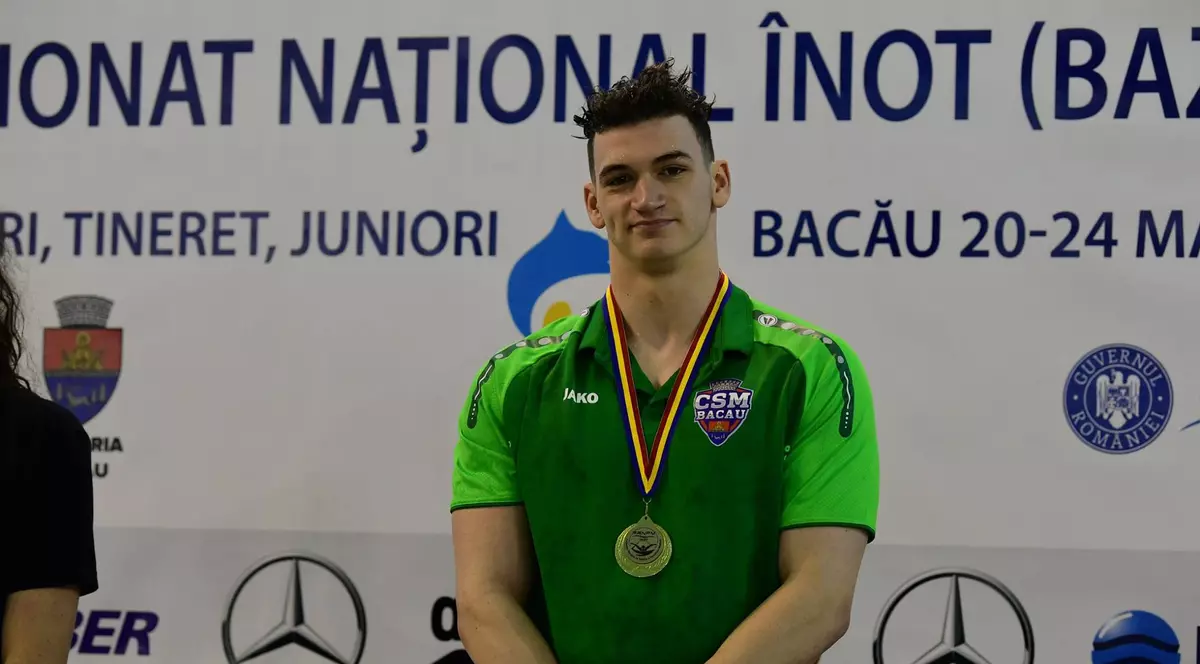 Înotătorul Daniel Cristian Martin s-a calificat la JO 2020 în proba de 100 m spate