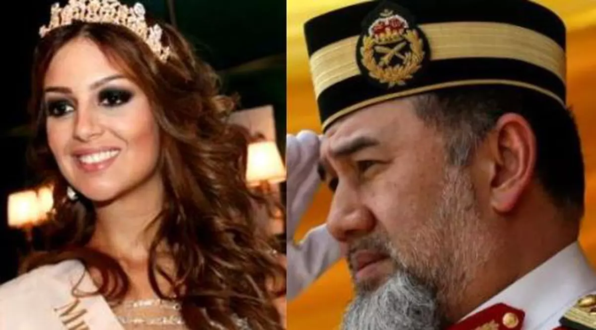 Fostul rege al Malaeziei a divorțat de fosta Miss Moscova 2015, la șase luni după ce a abdicat de la tron ca să fie cu ea
