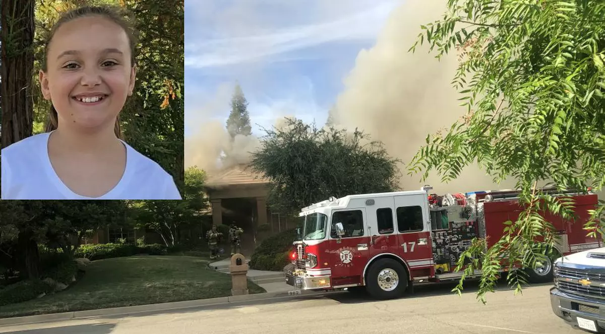 Gestul emoționant al unei fetițe pentru vecinii ei care și-au pierdut casa într-un incendiu