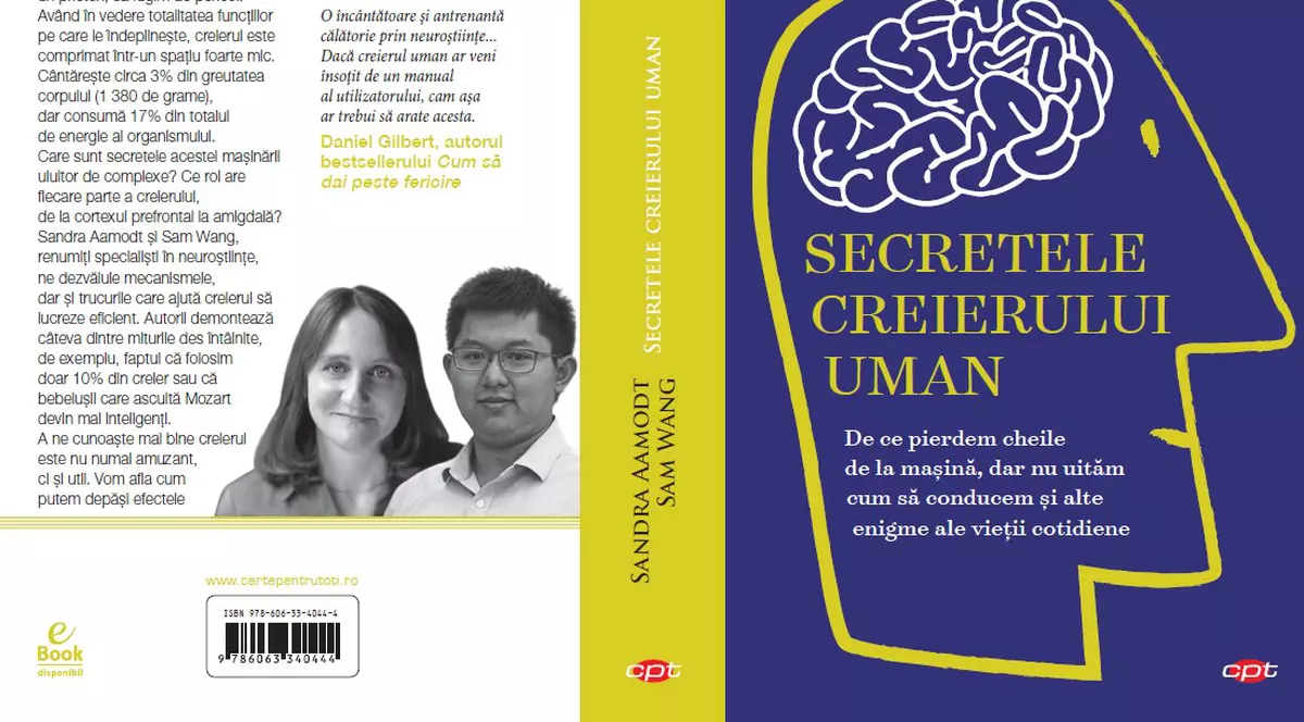 RECOMANDARE DE CARTE | ”Secretele creierului uman”, de Sandra Aamodt și Sam Wang