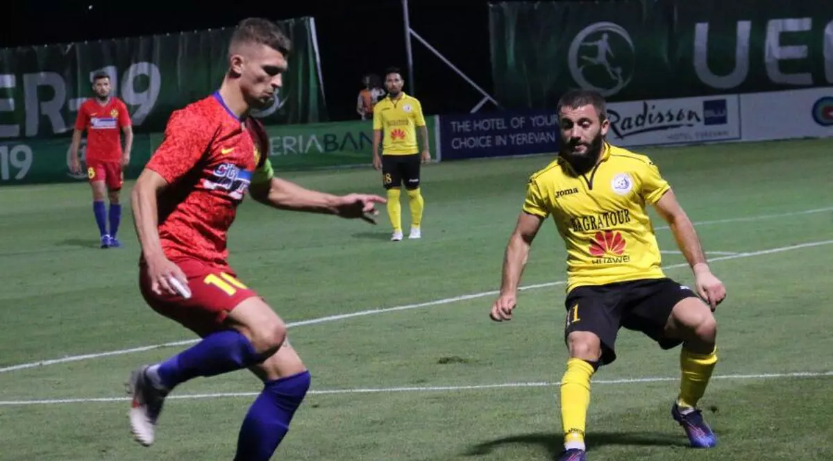 FCSB - Alashkert 2-3, în turul II preliminar din Liga Europa (în tur: 3-0). Calificare chinuită, antrenorul Bogdan Andone a demisionat