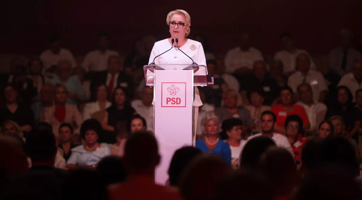 Dăncilă, atac la Klaus Iohannis, în Congresul PSD: "Pentru cel care promitea lucrul bine făcut pare că ceasul a stat demult"