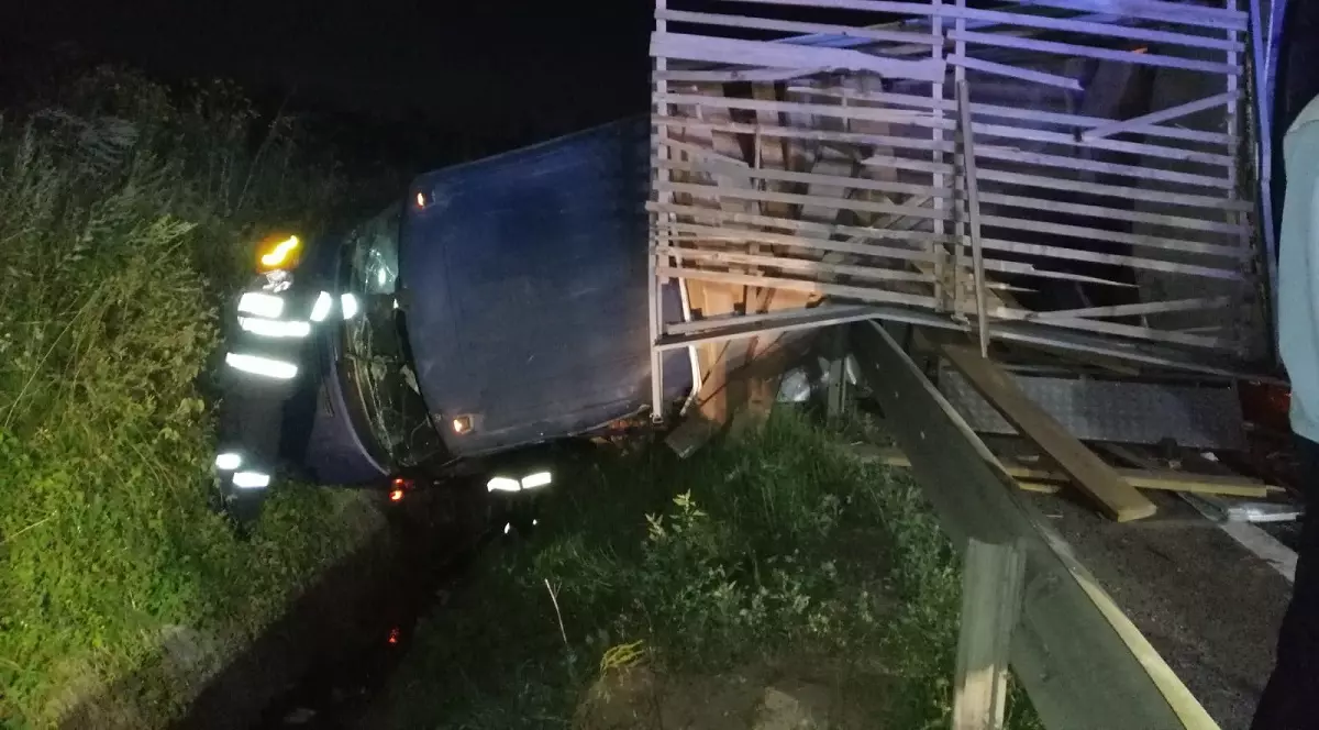 Accident pe DN1, în Sibiu