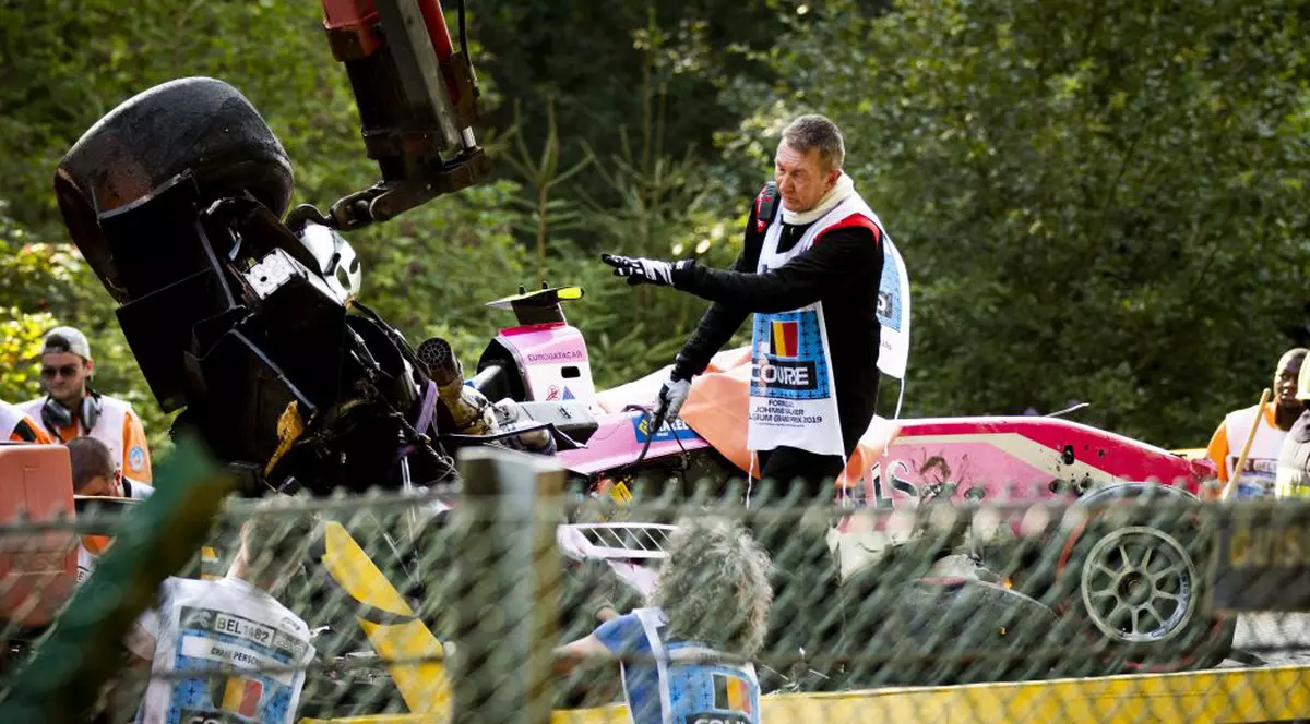 Anthoine Hubert a murit într-un accident, în timpul Grand Prix-ului din Belgia (FOTO: EPA)