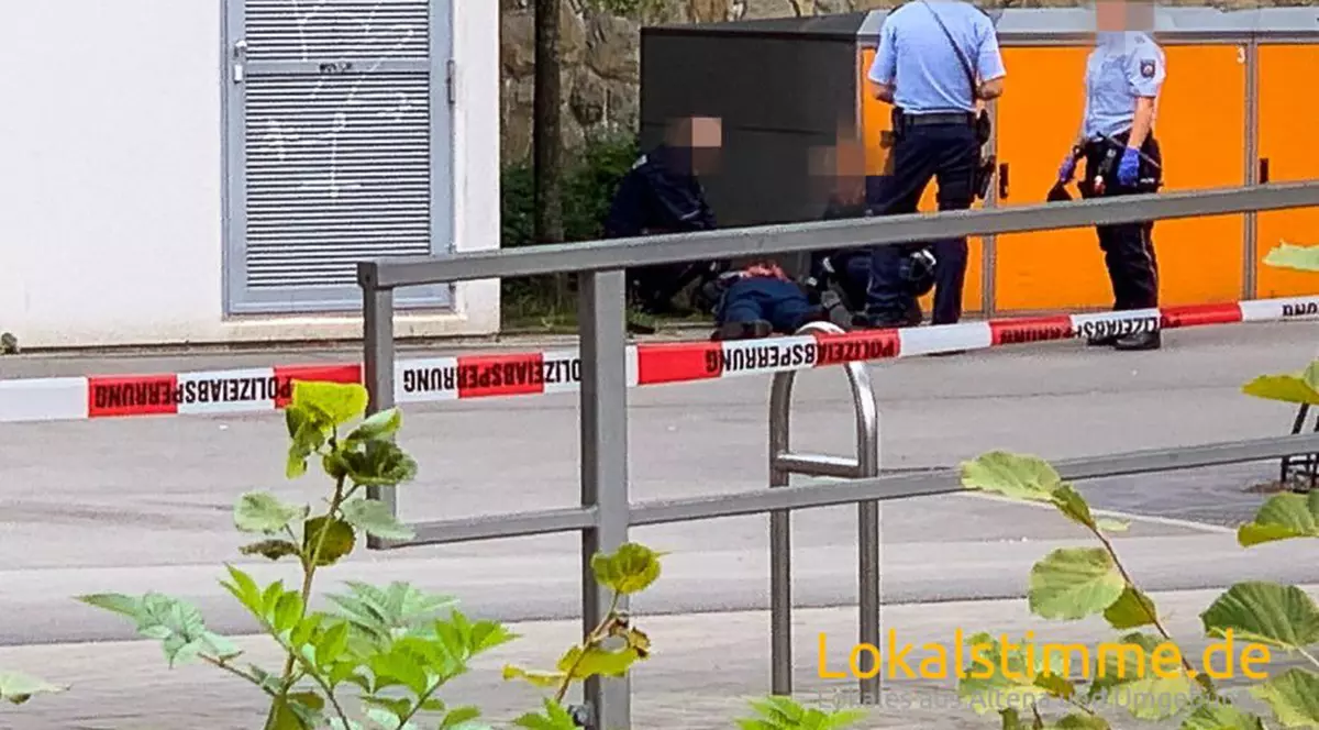 Atac într-o gară din Germania