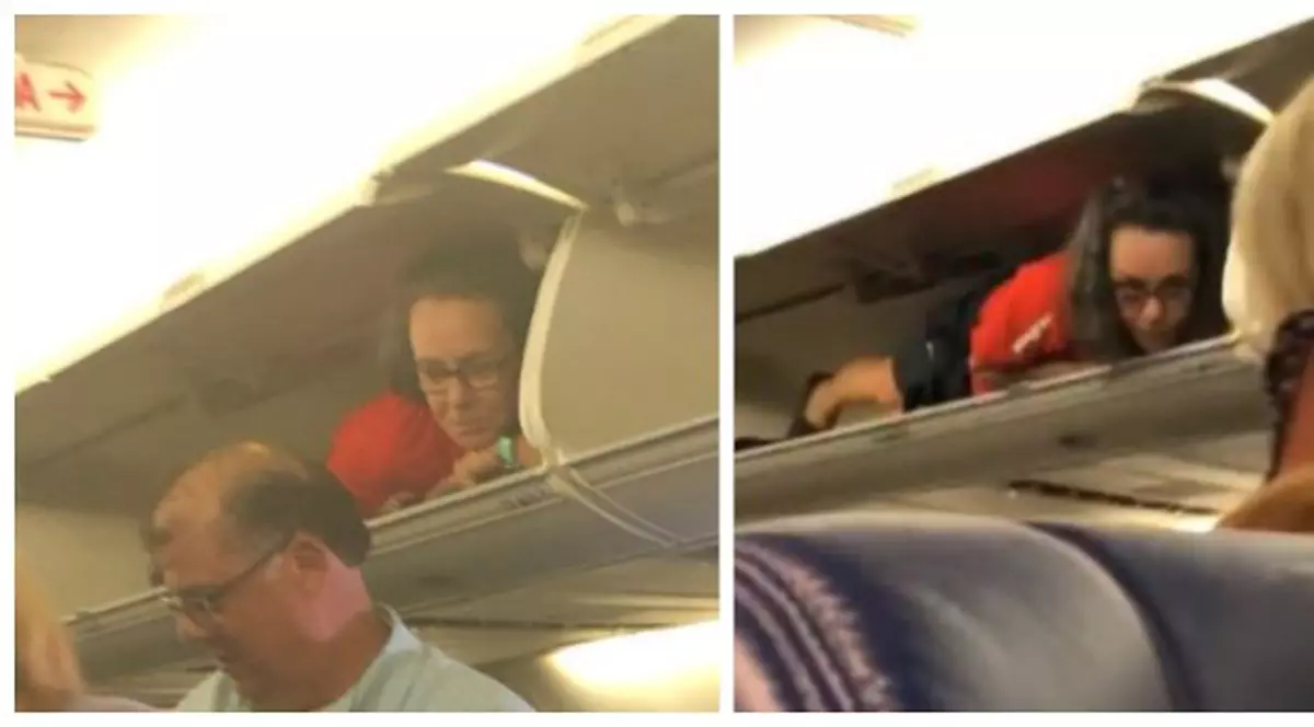 Surpriza de care au avut parte pasagerii unui avion. Unde s-a ascuns o stewardesă