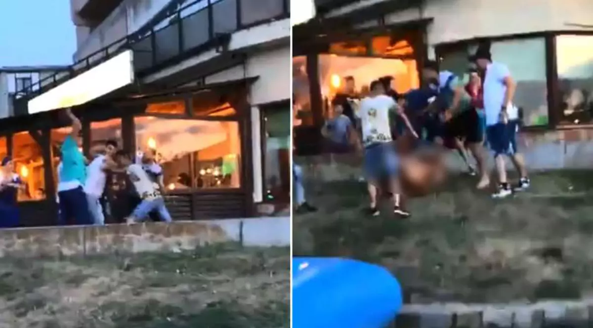 Bărbat bătut cu sălbăticie de mai mulți indivizi pe faleza din Tulcea