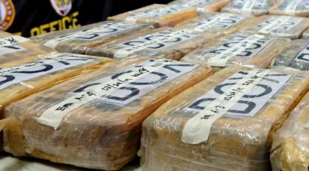 O tonă de cocaină a fost capturată în Uruguay