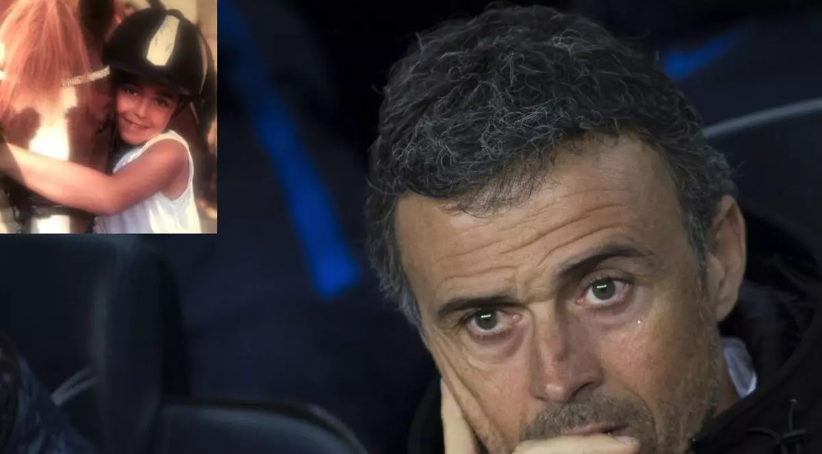 Fiica lui Luis Enrique a murit la vârsta de 9 ani (Foto Twitter și Hepta)