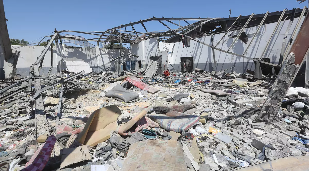 Atac aerian în sudul Libiei. Cel puţin 43 de morţi şi 51 de răniţi