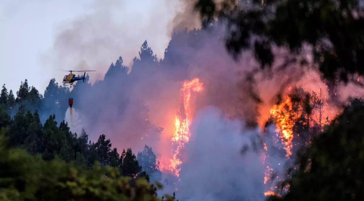 Peste 2.000 de persoane au fost evacuate, după ce un nou incendiu de pădure a izbucnit pe insula Gran Canaria. Pompierii abia localizaseră un focar, în urmă cu 5 zile