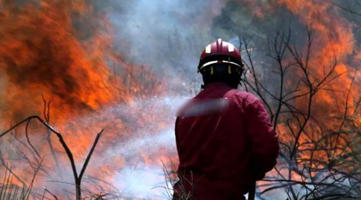 Cod roșu de risc de incendii de pădure în Grecia