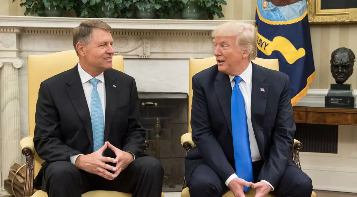 Întâlnirea dintre Klaus Iohannis și Donald Trump