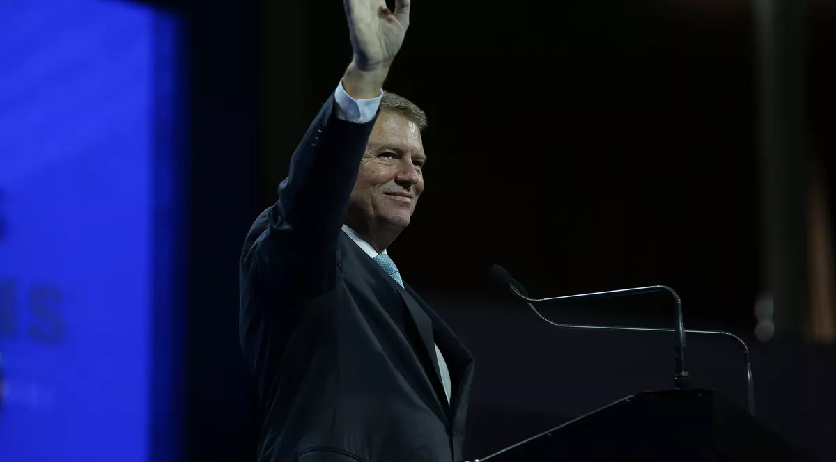 Klaus Iohannis, la Consiliul Național al PNL