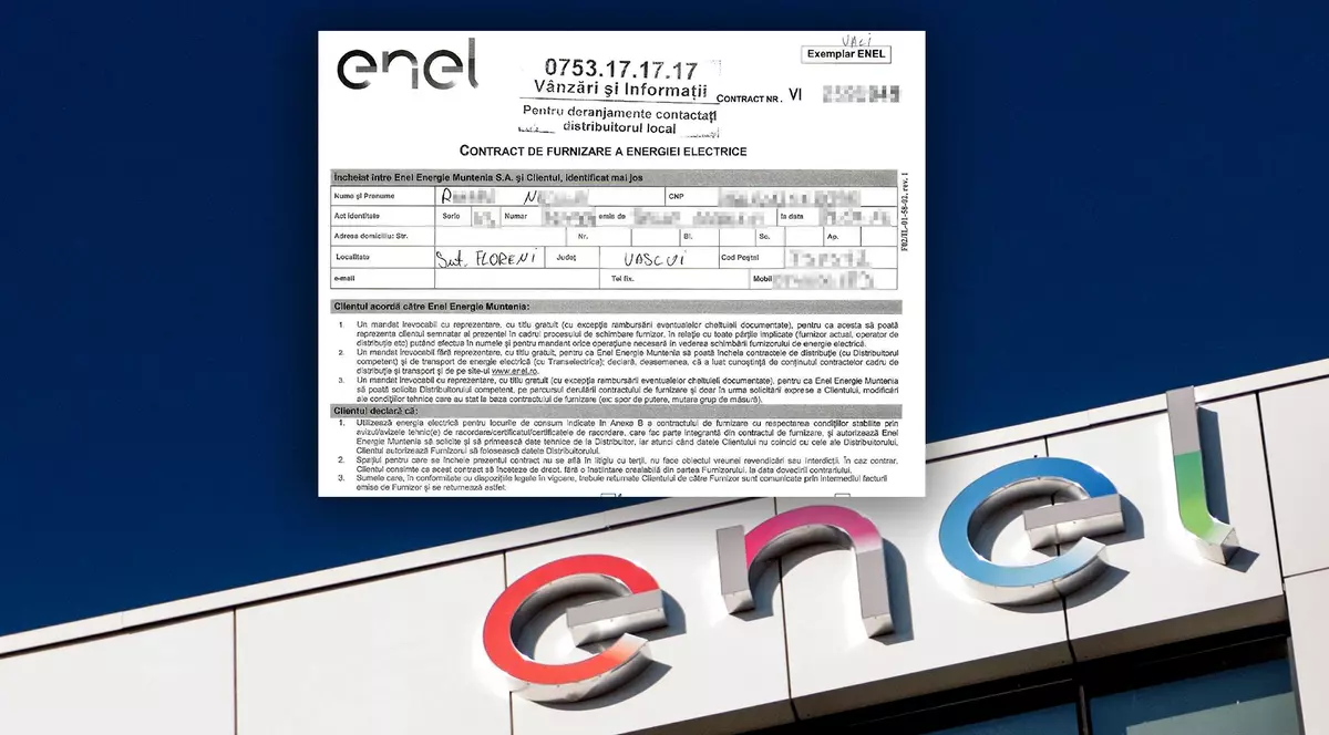 ﻿Răspunsul ENEL la contractul încheiat cu semnătură falsă: Se fac cercetări pentru a decide asupra modului de sesizare a organelor de urmărire penală