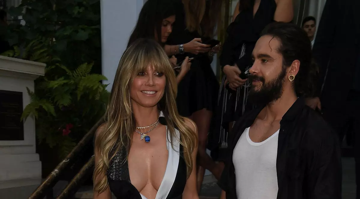 Heidi Klum a primit cadou de la soțul ei o bucată din Zidul Berlinului