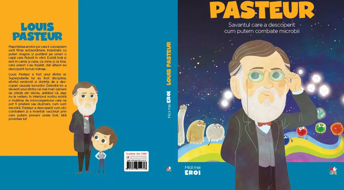 ”Micii mei eroi” - Louis Pasteur | RECOMANDARE DE CARTE