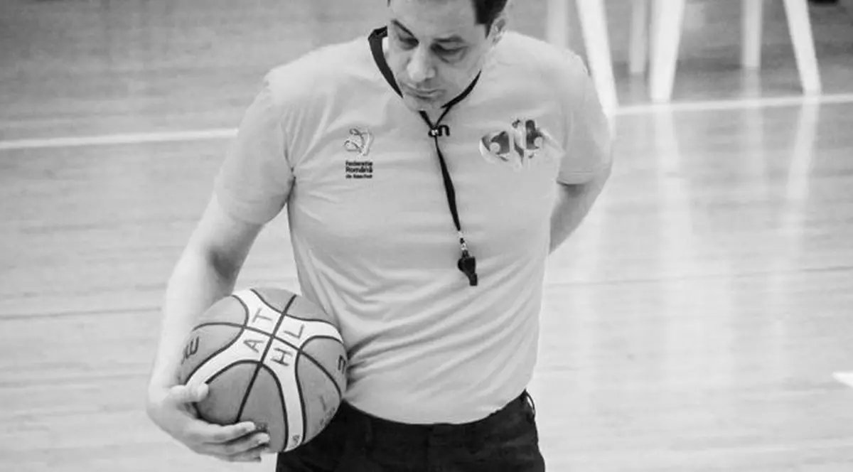 Un cunoscut arbitru din Liga Națională de Baschet a murit într-un accident de mașină. Valentin Negrea avea 44 de ani