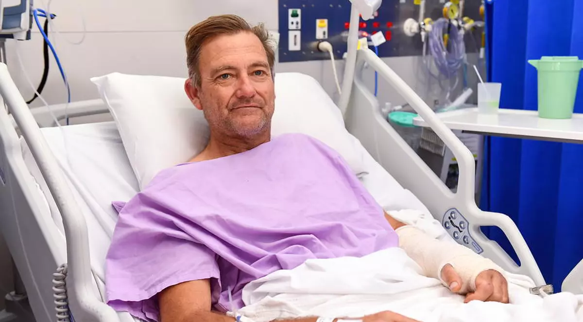 Un australian s-a târât trei kilometri în două zile după ce și-a rupt piciorul, în timpul unei drumeții (EPA)