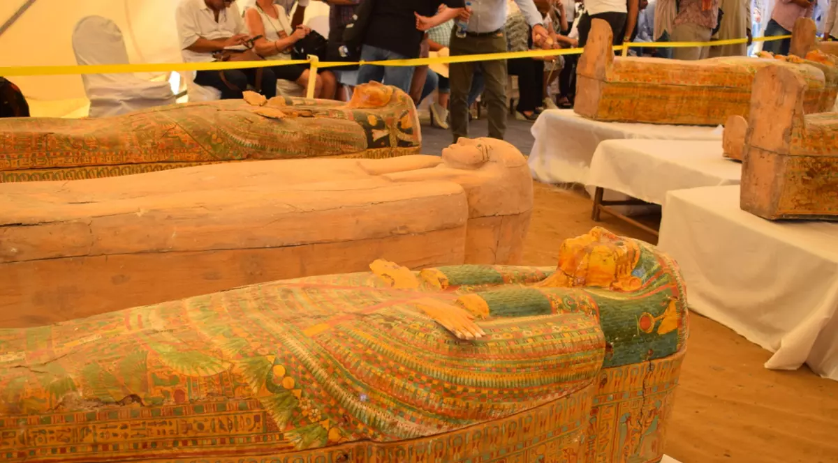 Zeci de sarcofage vechi de peste 3.000 de ani, găsite în Egipt: ”Este cea mai importantă descoperire din epoca modernă”