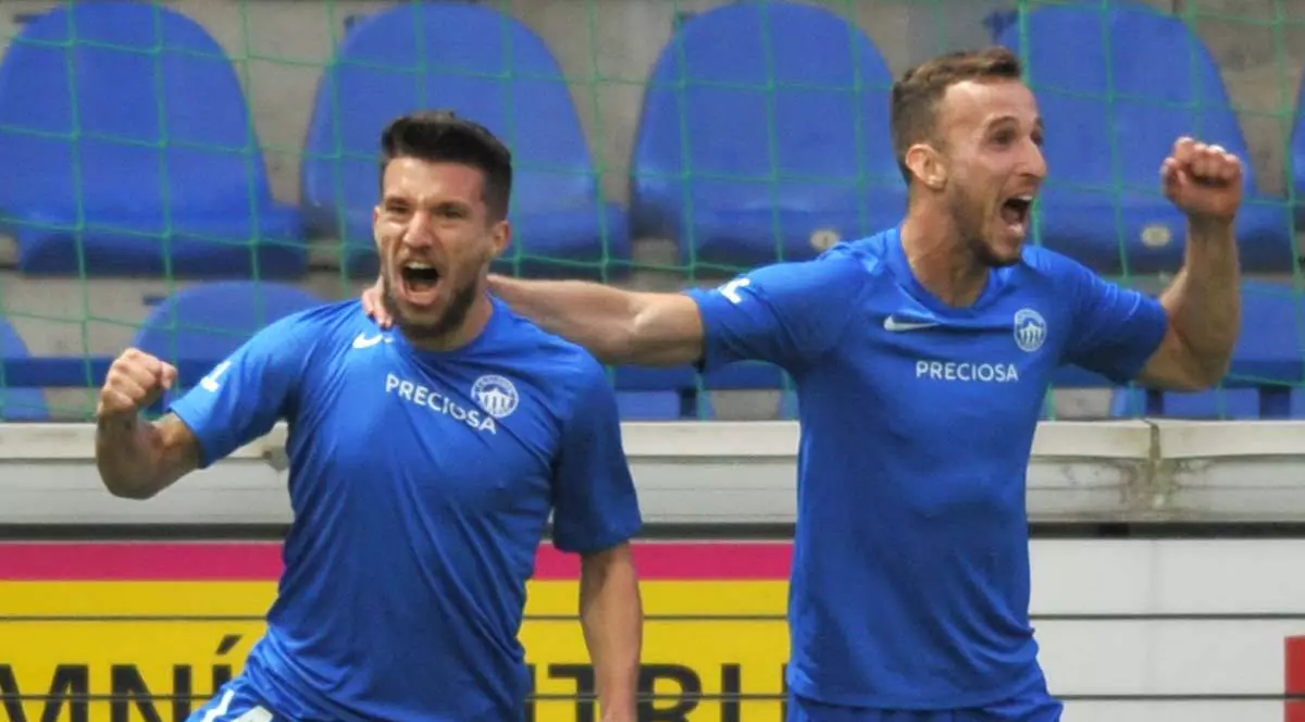 Alexandru Băluță, la al treilea gol pentru Slovan Liberec