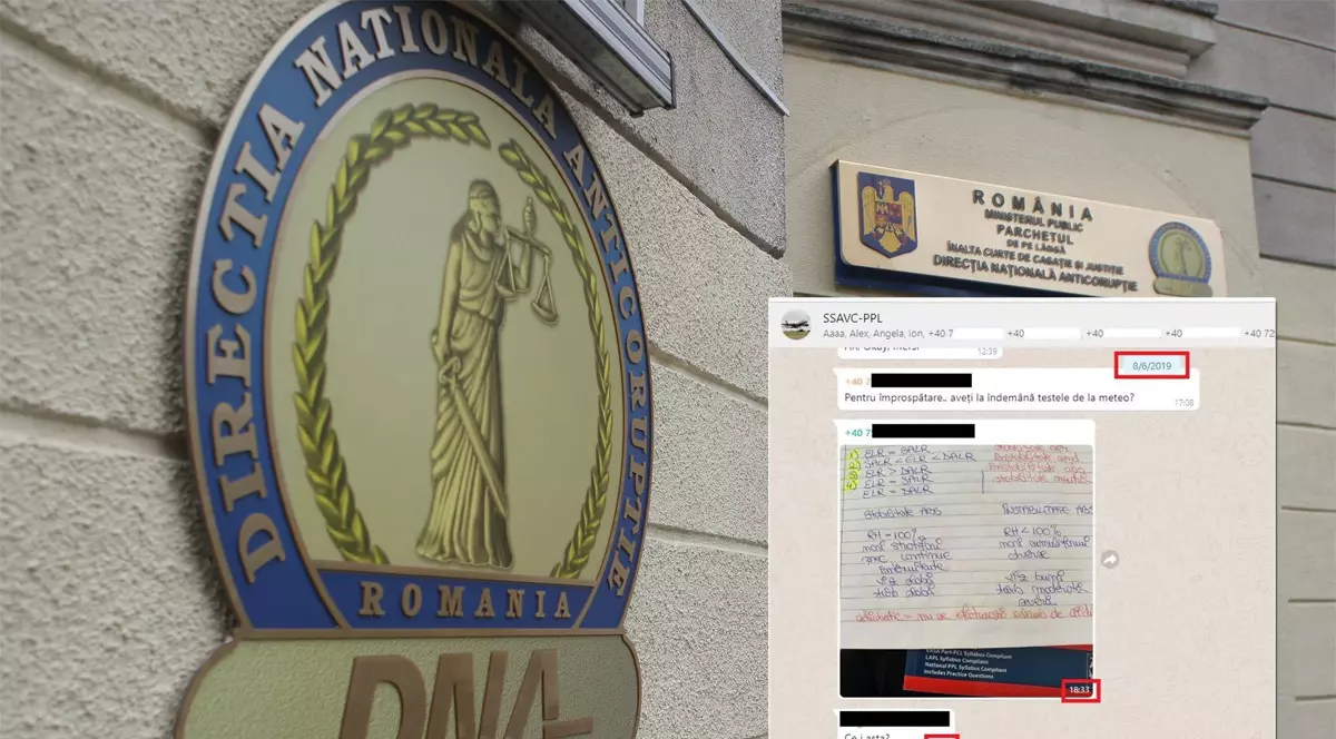 Ce se vede pe camerele de supraveghere de la examenul fraudat al piloților. DNA a avut denunțul și n-a făcut nimic!