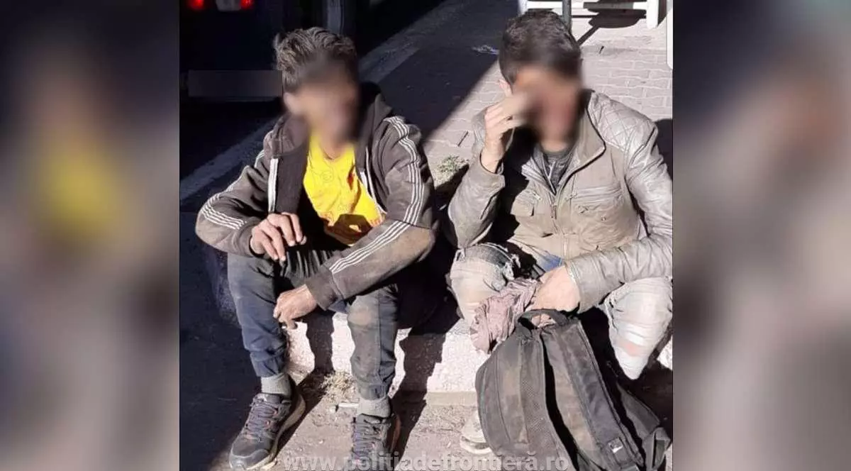 Doi tineri afgani, descoperiți la Vama Giurgiu în timp ce încercau să intre ilegal în țară. Erau ascunși într-un TIR românesc cu termopane