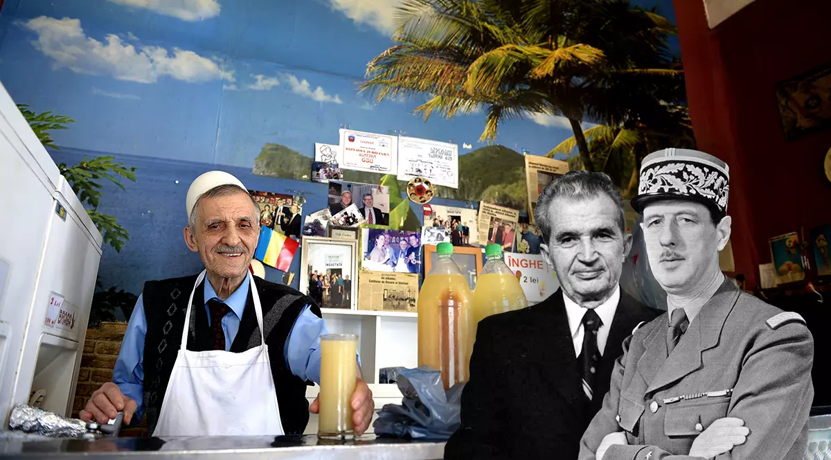 Atletul Albanez! Pravălia de dulciuri cu nume ciudat, singura afacere privată care a rezistat regimului comunist. Ceaușescu a băut aici bragă cu Charles de Gaulle!